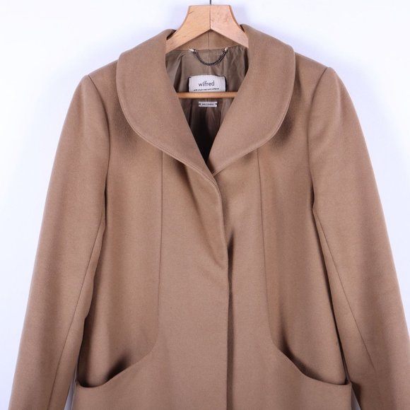 Wilfred Tan Cocoon Coat - Picture 2 of 6